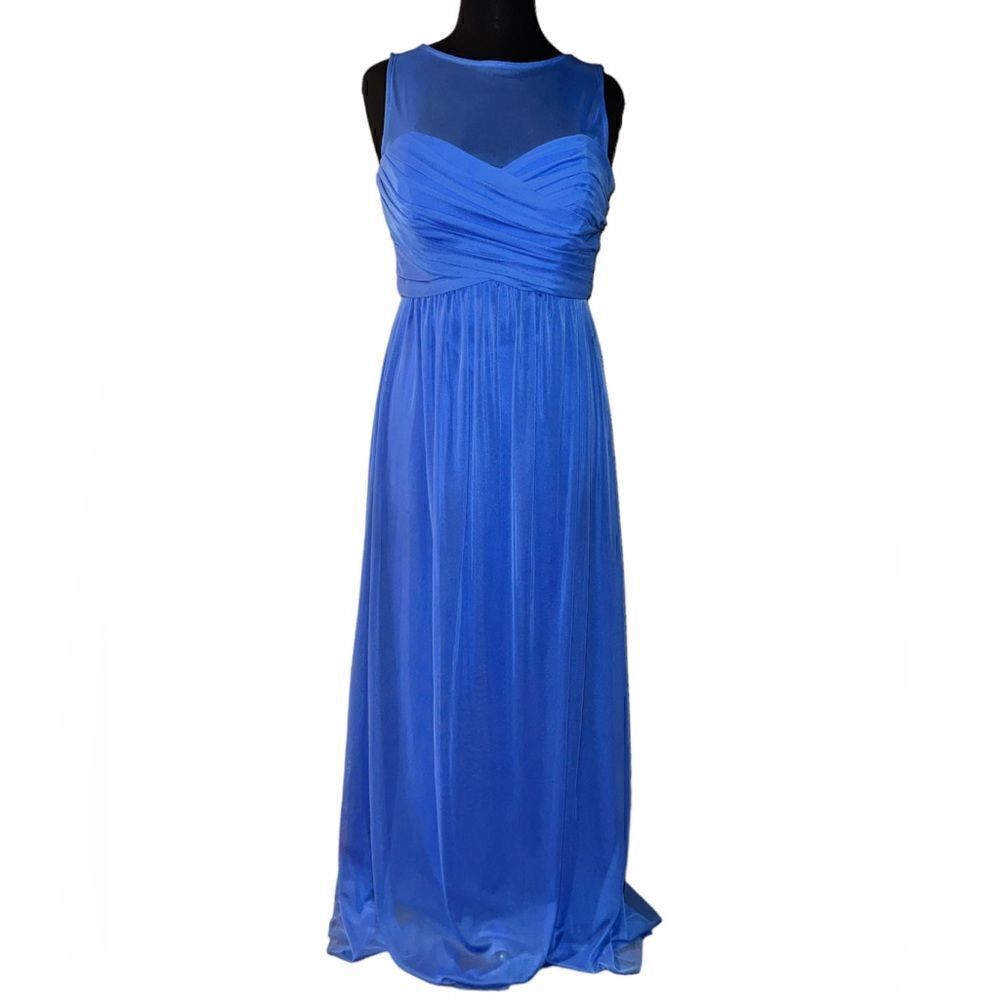 David’s Bridal Blue wedding Dress